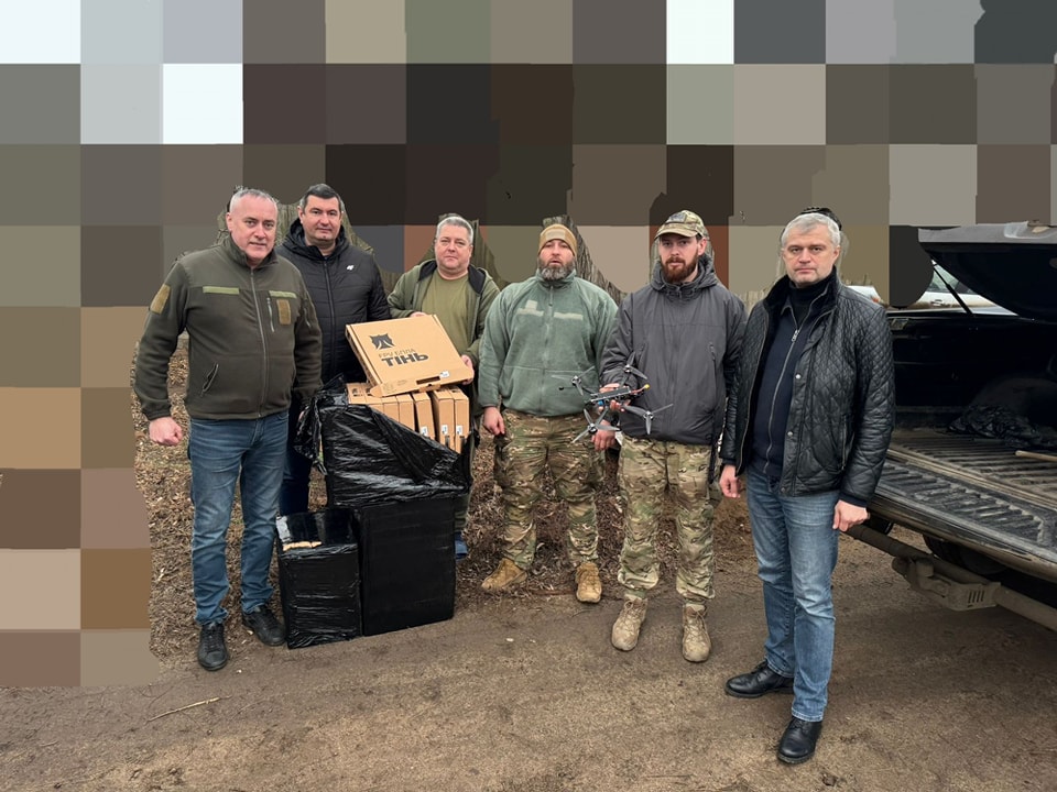 Військовим на Донецький напрямок передали допомогу з Волині