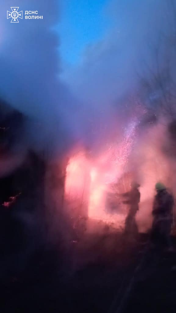 У селі Берестечківської громади горів будинок-пустка