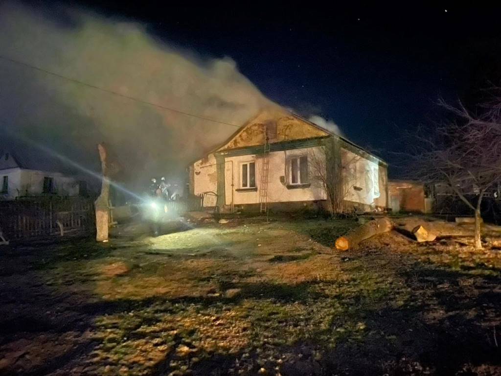 У Нововолинській громаді горів житловий будинок
