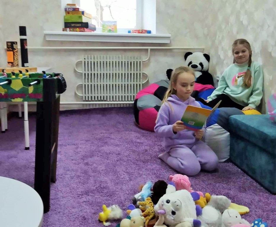 У Ковельській дитячій бібліотеці облаштували сучасний простір для дозвілля