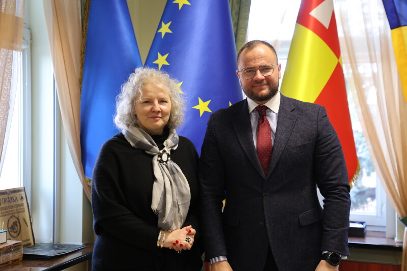 Ігор Поліщук зустрівся з Генеральним консулом Республіки Польща у Луцьку Анною Новаковскою