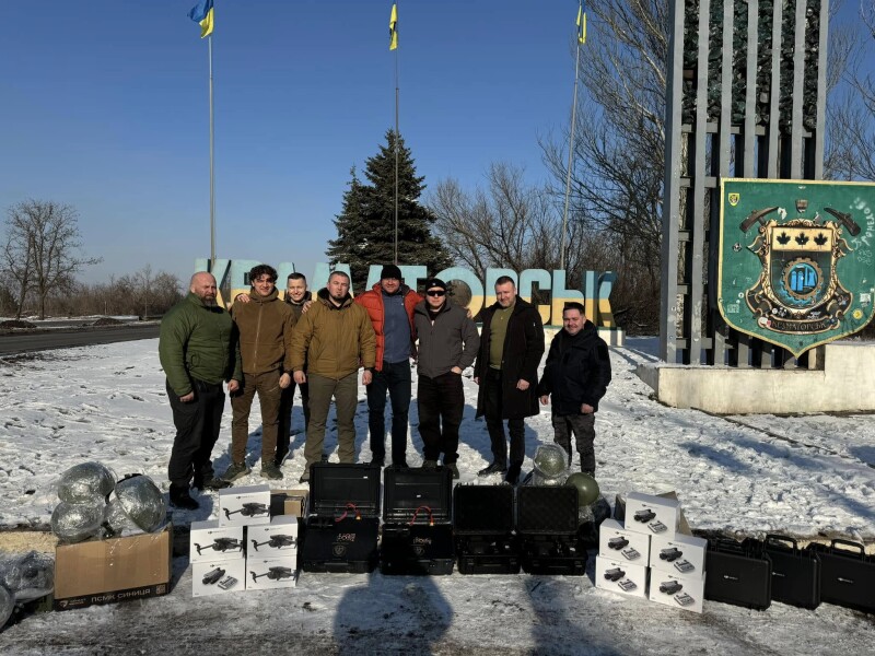 Воїнам на сході України передали допомогу від Луцької громади