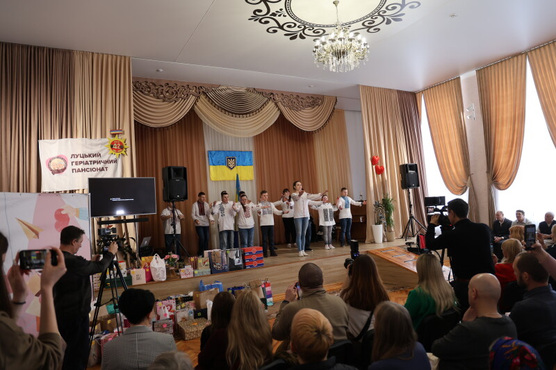 У Луцькому геріатричному пансіонаті – день здійснення мрій