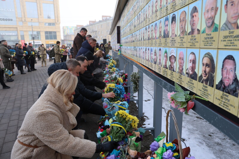 У Луцьку вшанували пам’ять загиблих учасників Революції Гідності