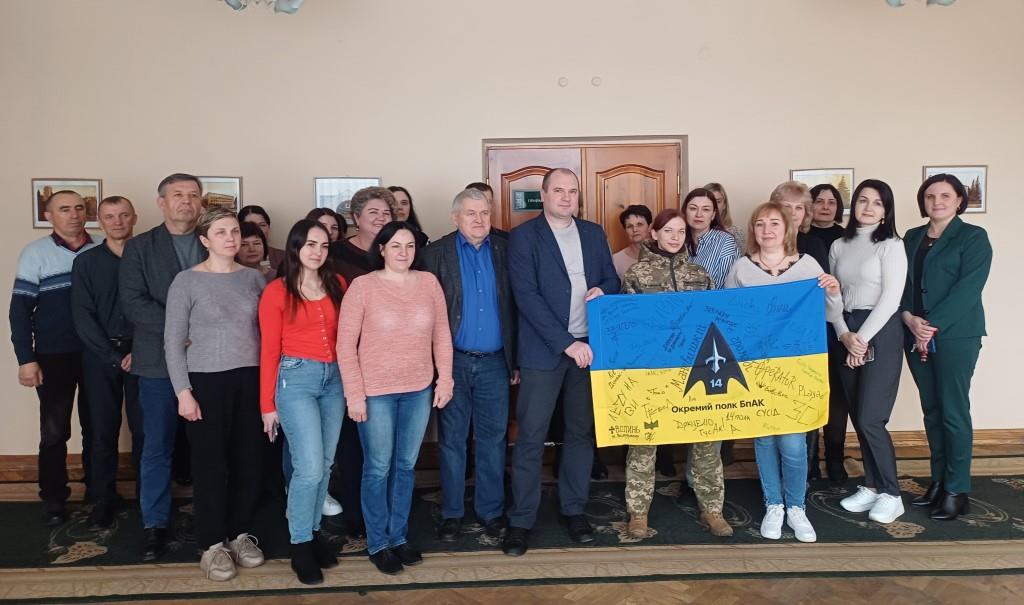 Маневицька громада отримала подяку від військових