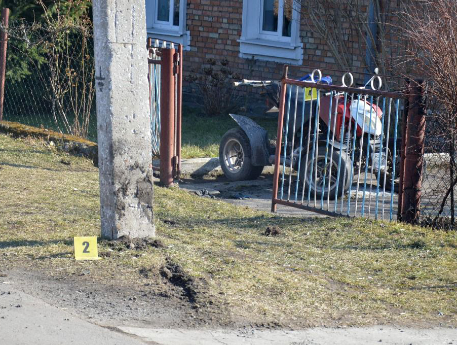 У Нововолинську водій квадроцикла в’їхав у стовп та загинув