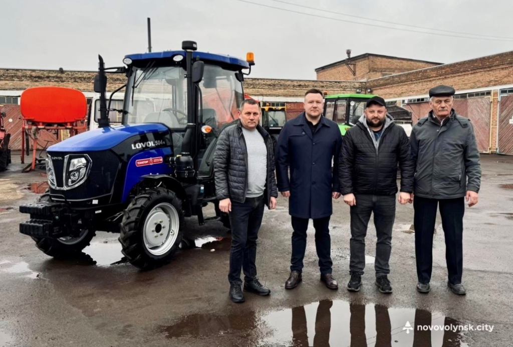 У Нововолинську придбали техніку для потреб ВУКГ