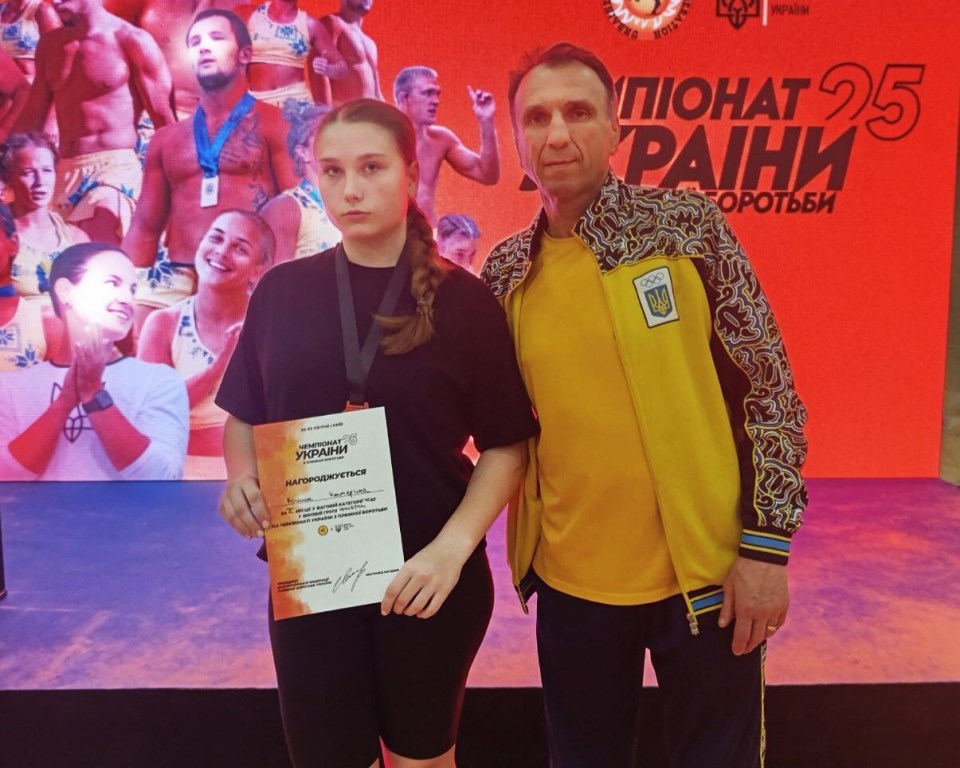 Вихованка Ковельської ДЮСШ № 1 вдало виступила на чемпіонаті України з пляжної боротьби