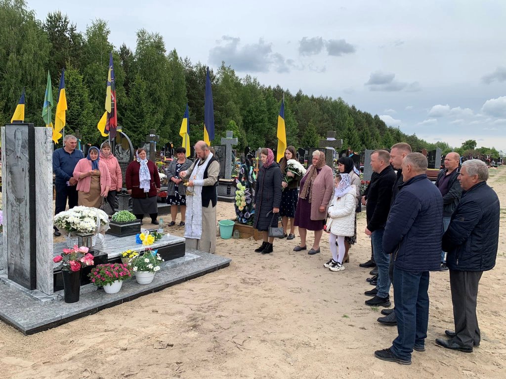 У Шацькій громаді вшанували пам’ять загиблого воїна Ігоря Чака