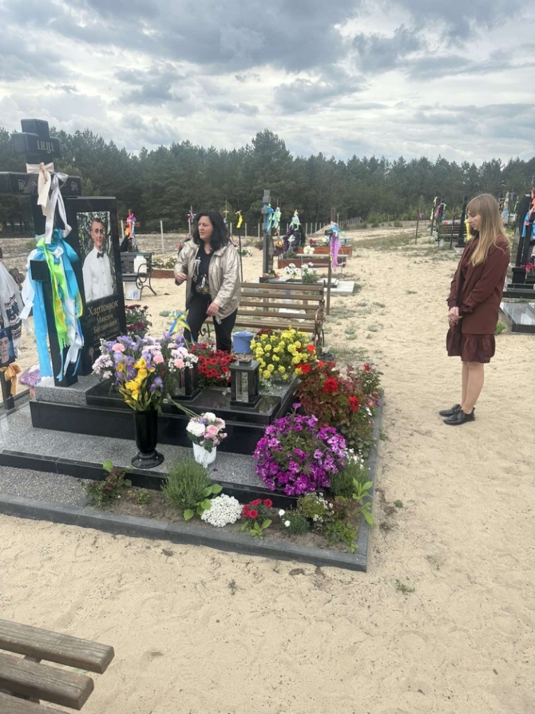 У Ратнівській громаді вшанували пам’ять загиблого на Дніпропетровщині воїна