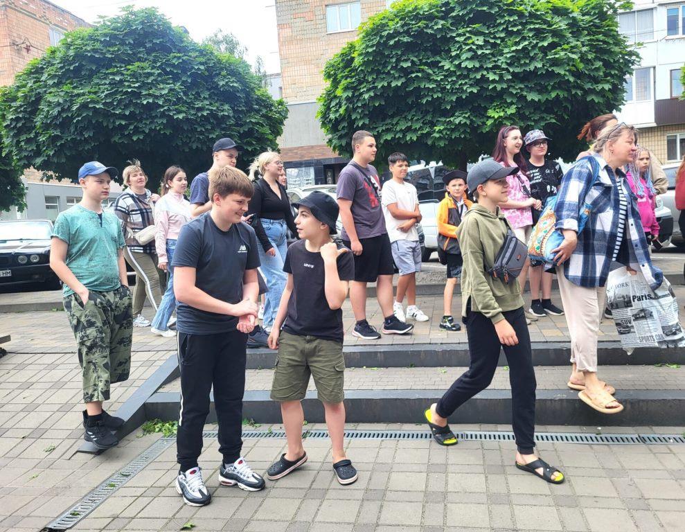 Діти з Марганця приїхали на канікули у Ковель