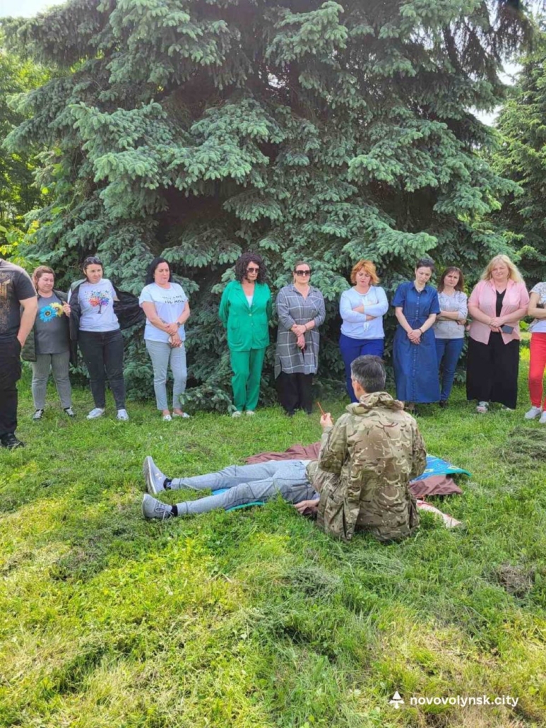 У Нововолинську відбулися заняття з національного спротиву