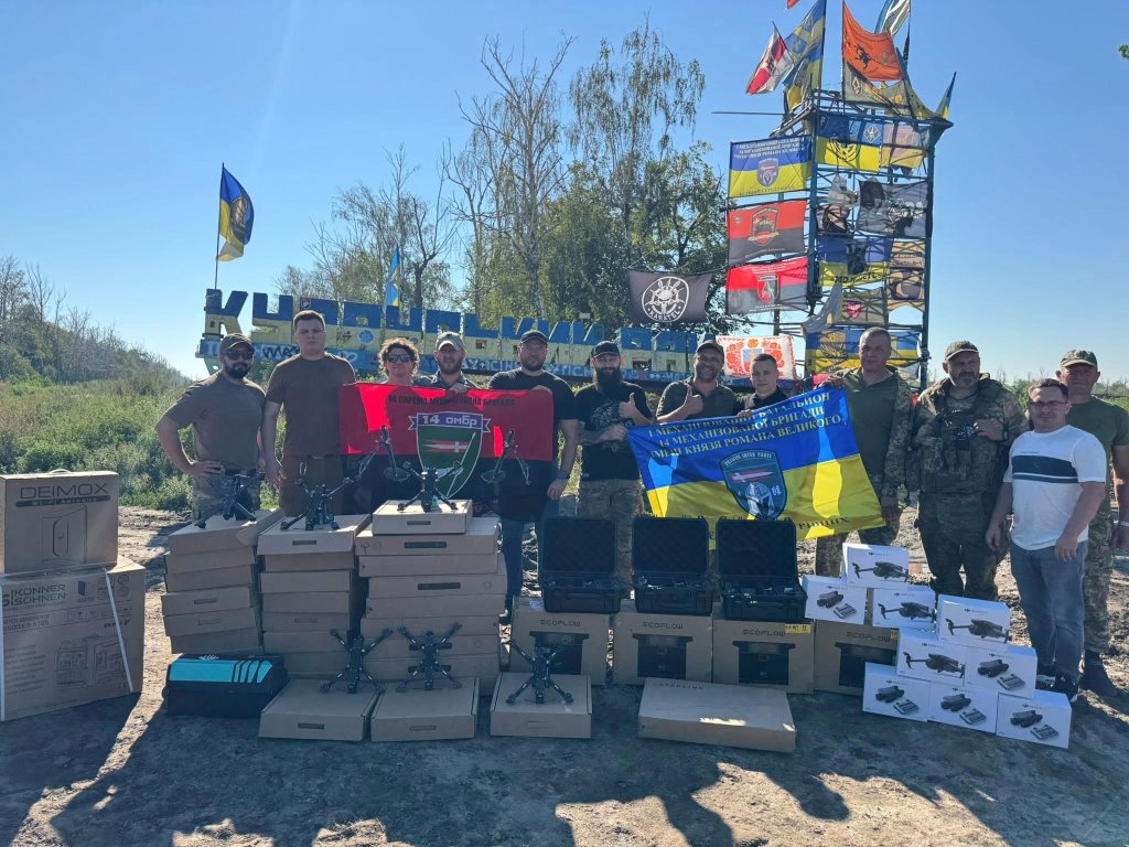 Захисникам на Куп’янському напрямку передали допомогу від Луцької громади