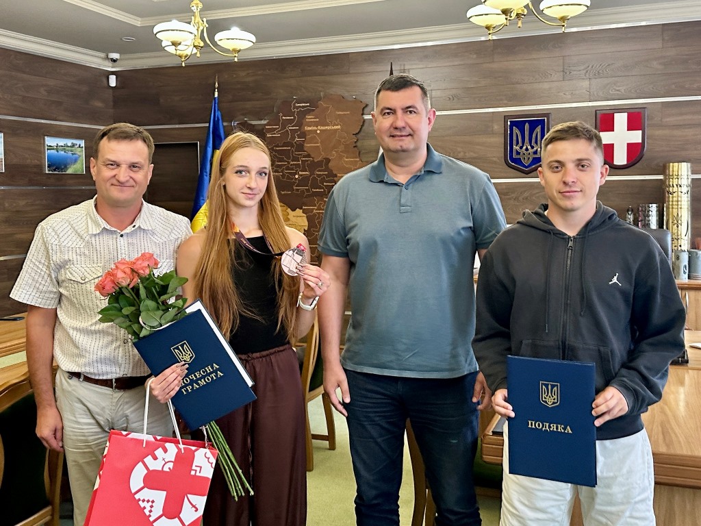 У Волиньраді привітали легкоатлетку, яка виборола історичну відзнаку для України