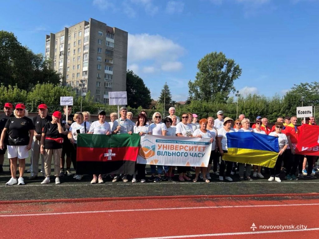 Команда Нововолинської громади виборола13 медалей на літній сеньйоріаді