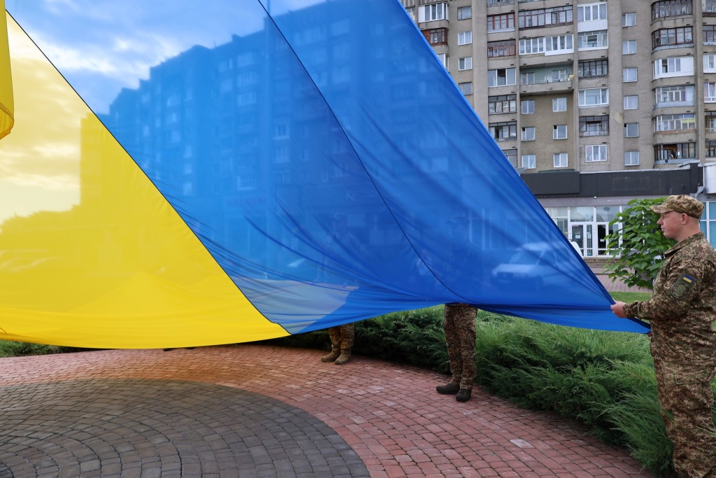 У Луцьку відбулися урочистості з нагоди Дня Державного Прапора України