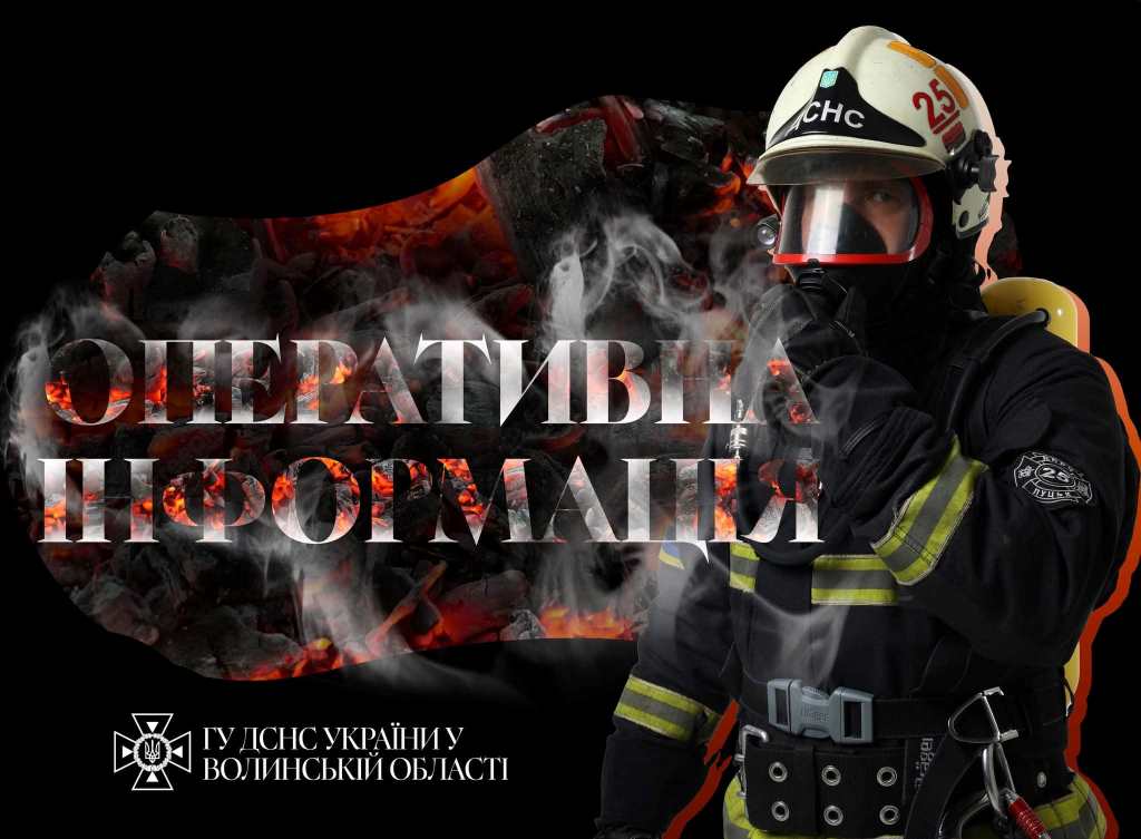 Минулої доби на Волині гасили пожежу сухої трави і літню кухню