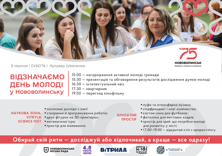 У Нововолинську кличуть на День молоді