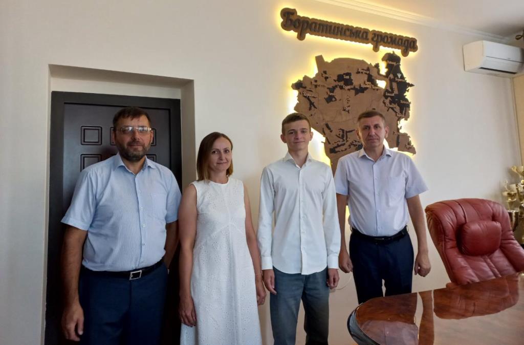 Випускник із Боратинської громади отримав премію за складений НМТ на 200 балів
