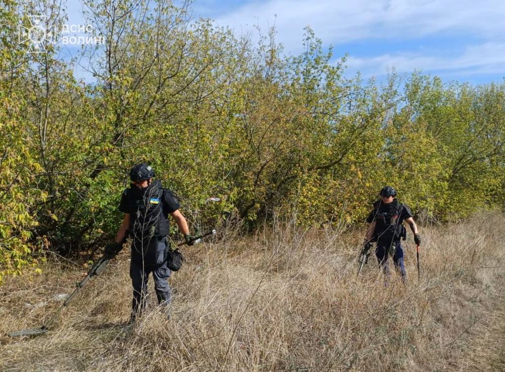 Волинські піротехніки продовжують працювати на деокупованих територіях