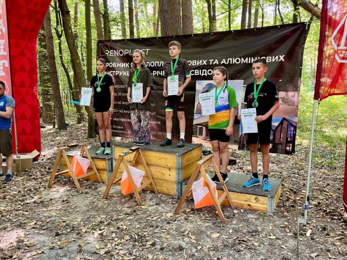 Орієнтувальники Боратинської громади вибороли медалі на Чемпіонаті України
