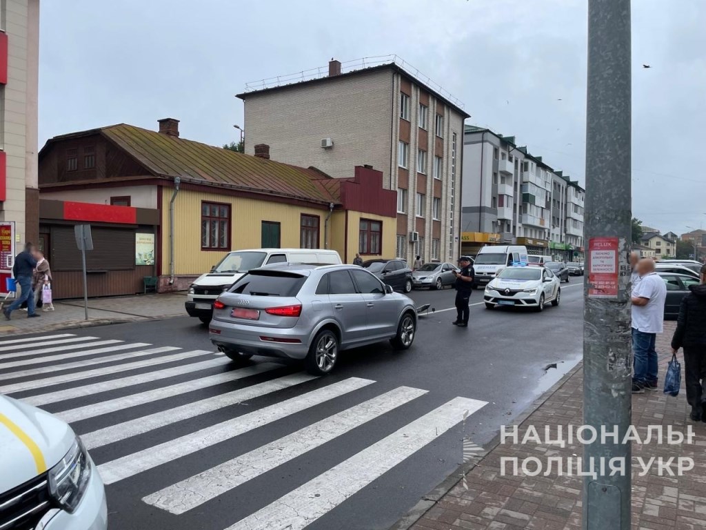 Внаслідок ДТП у Володимирі постраждала пішохідка