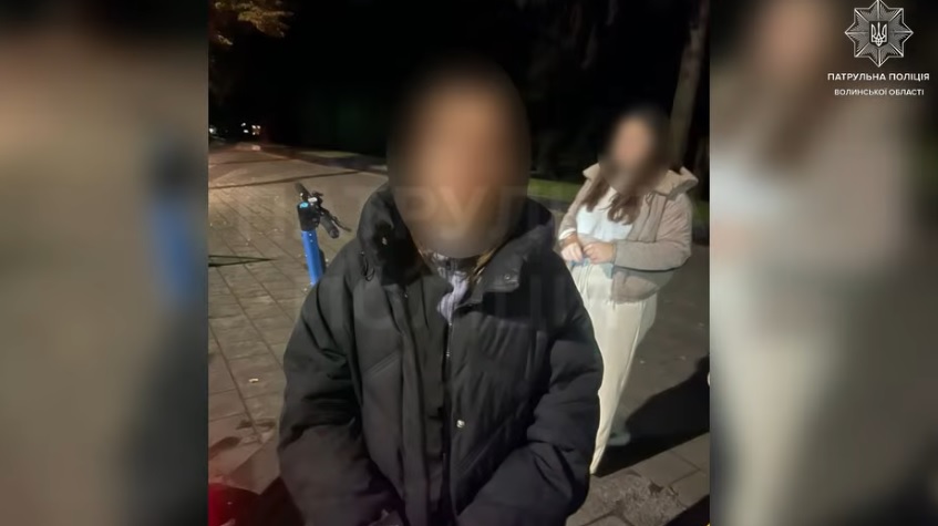 Нетверезі на електросамокаті: луцькі патрульні виявили двох кермувальниць в стані алкогольного сп’яніння
