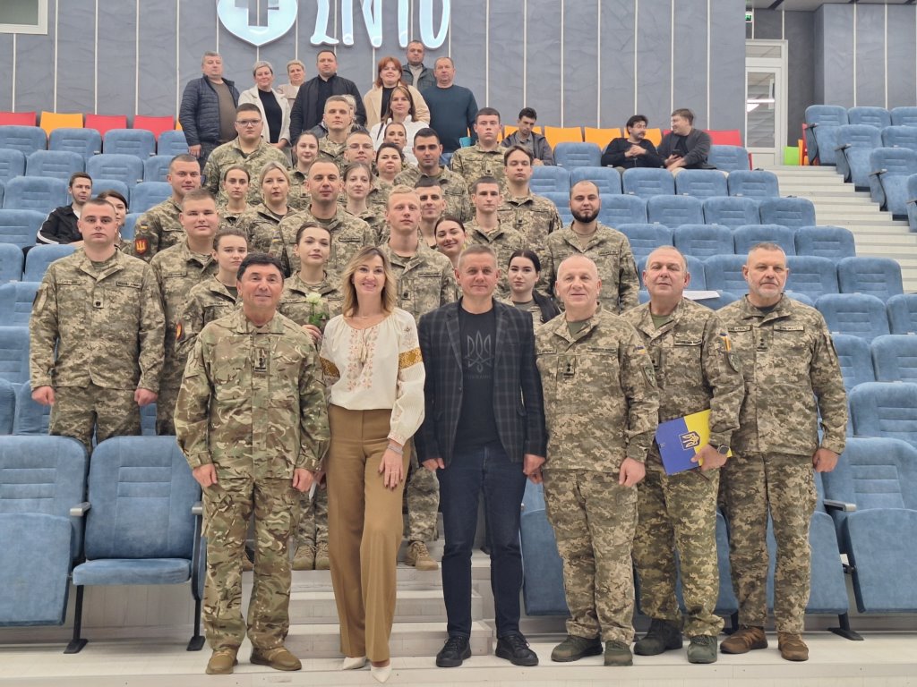 В ЛНТУ відбувся випуск курсантів військової кафедри