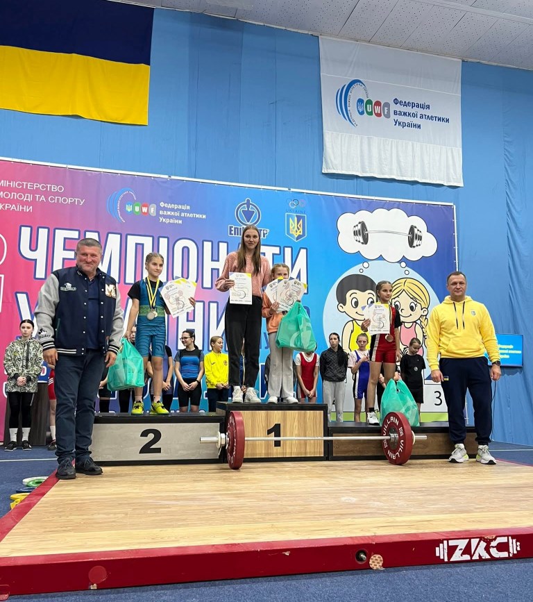 Юна турійчанка стала чемпіонкою України з легкої атлетики