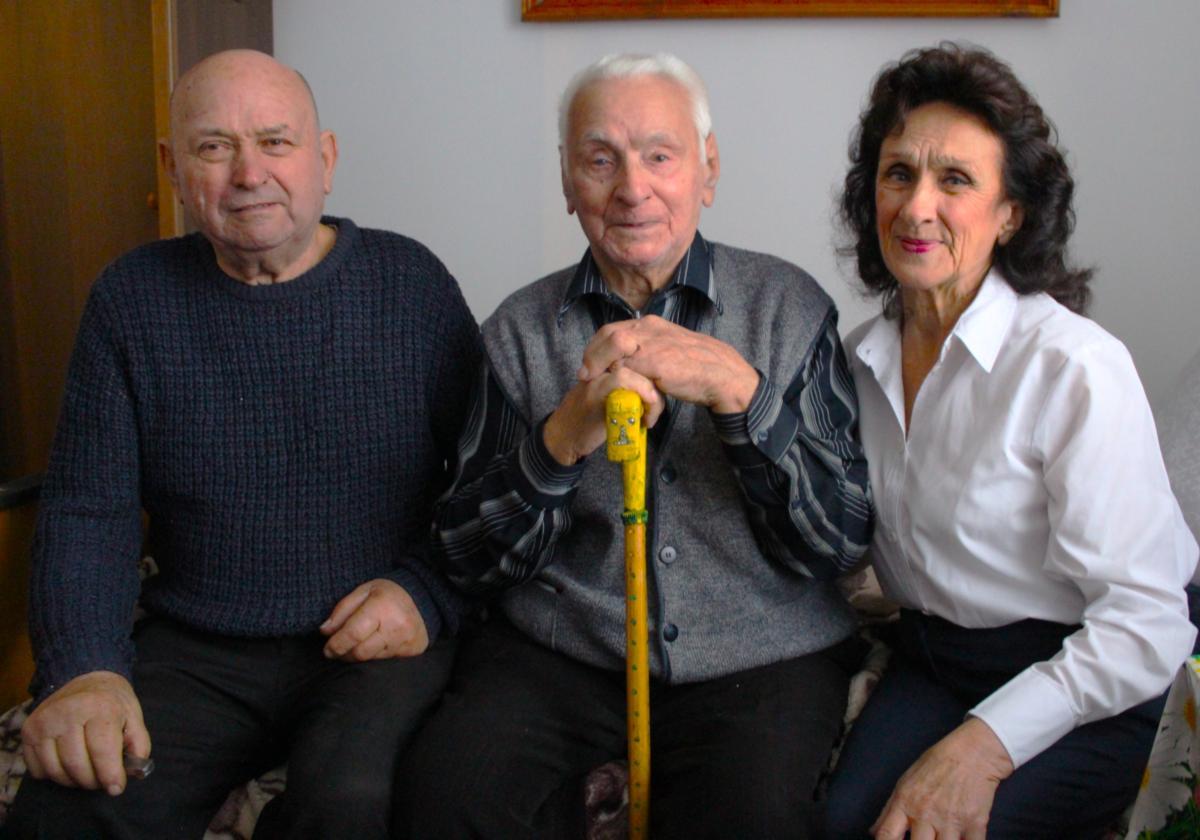 У Рожищенській громаді привітали з 95-річчям ветерана УПА