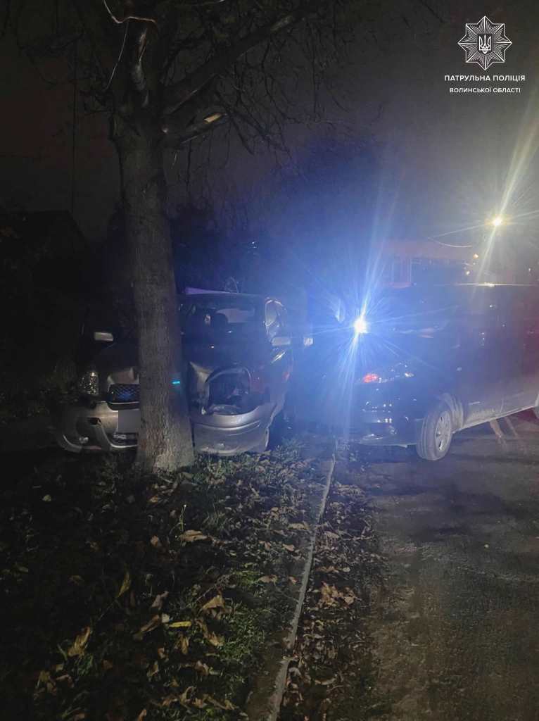 У Луцьку нетверезий водій спричинив ДТП