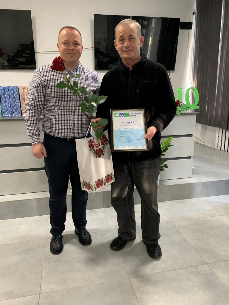 У Шацькій громаді вітали із професійним святом аграріїв