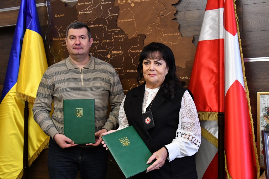 Волинь і Червоний Хрест підписали меморандум про співпрацю