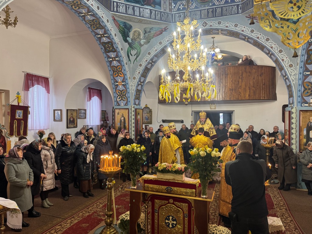 Парафія у Гаразджі вшанувала апостола Андрія Первозваного разом із митрополитом Михаїлом