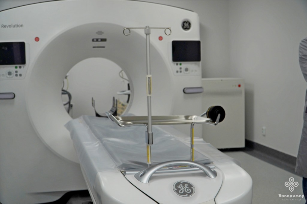 У Володимирському ТМО встановили новий потужний КТ апарат