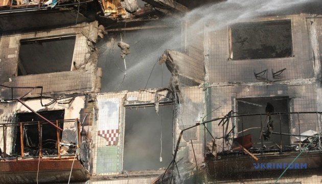 У Києві кількість загиблих внаслідок російської атаки зросла до семи