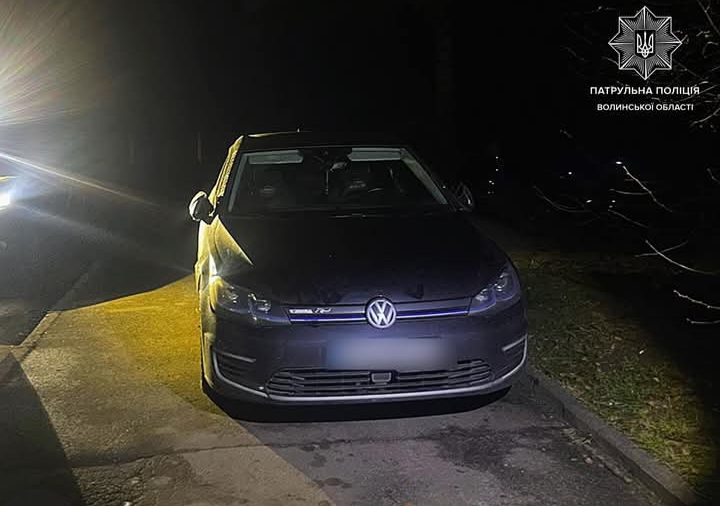 У Луцьку виявили нетверезого водія, який ледь не спричинив ДТП