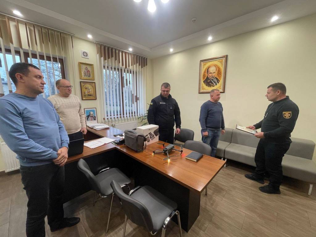 Рятувальники Камінь-Каширського району отримали квадрокоптер