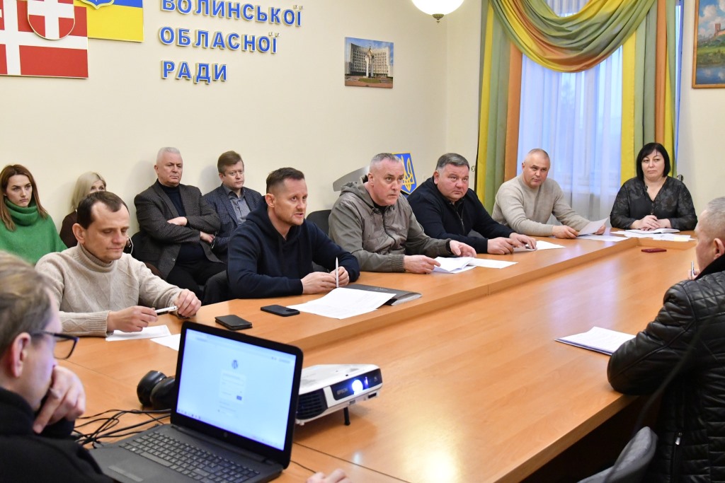 У Волиньраді вперше засідала контрольна комісія з питань ветеранської політики