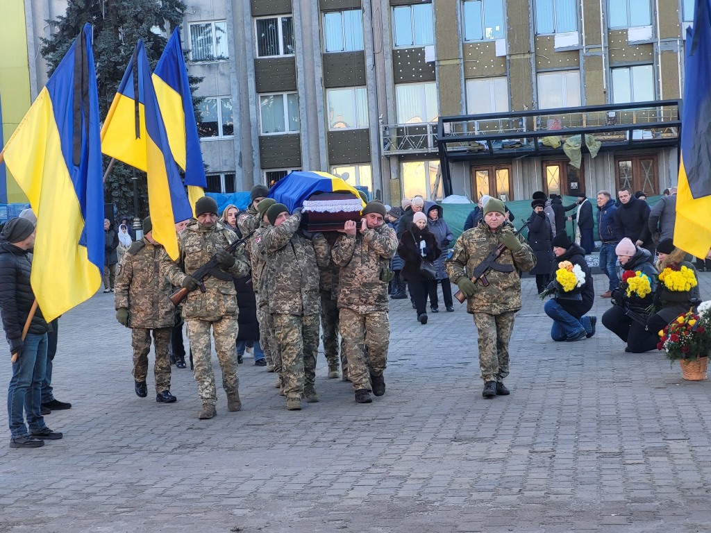 У Ковелі попрощалися із Захисником Володимиром Бичиком