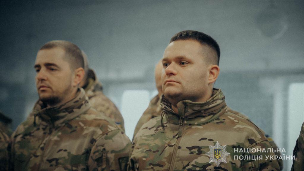 Волинські поліцейські-добровольці стрілецького батальйону отримали відомчі нагороди та чергові спеціальні звання