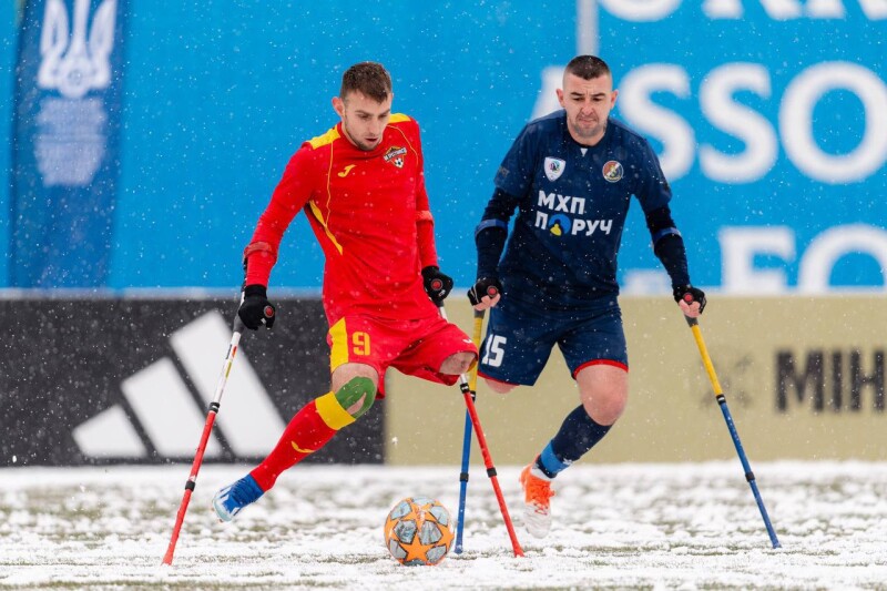 ФК «Хрестоносці» із Луцька – срібні призери Чемпіонату України з ампфутболу