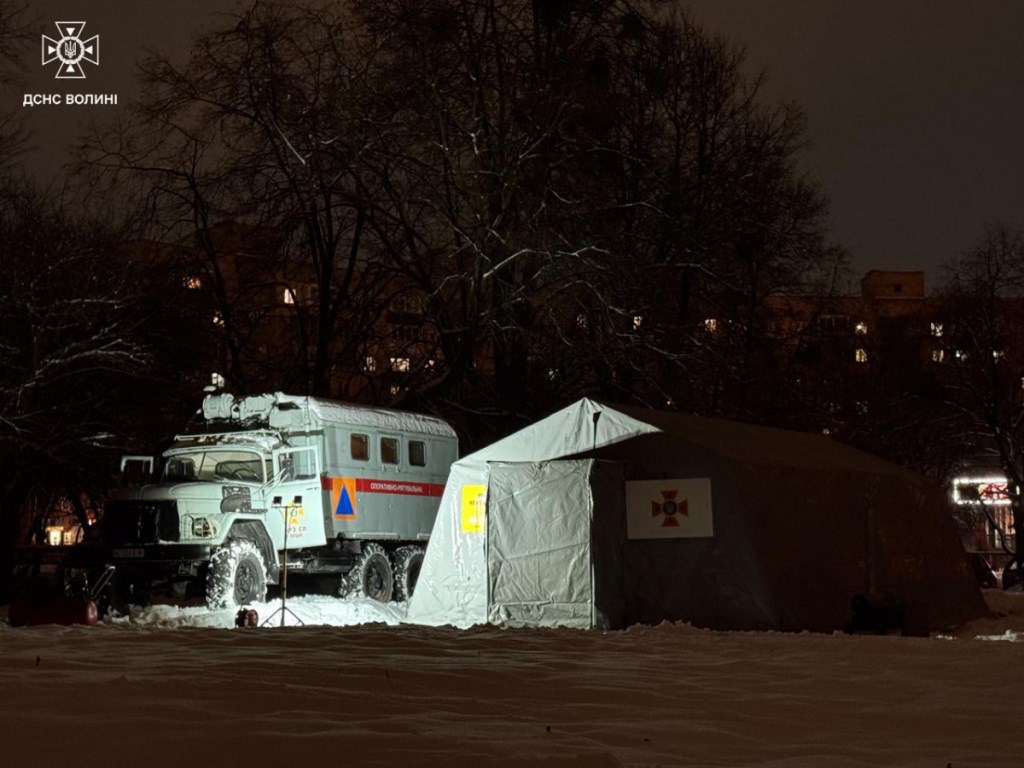 Очікуються сильні морози: волинянам нагадують про можливість скористатися Пунктами незламності