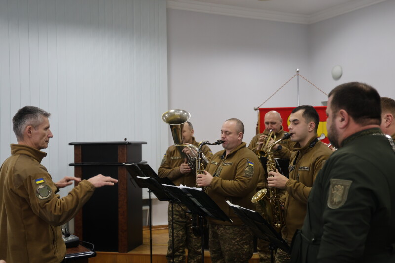 У Луцькій міській раді колядували нацгвардійці