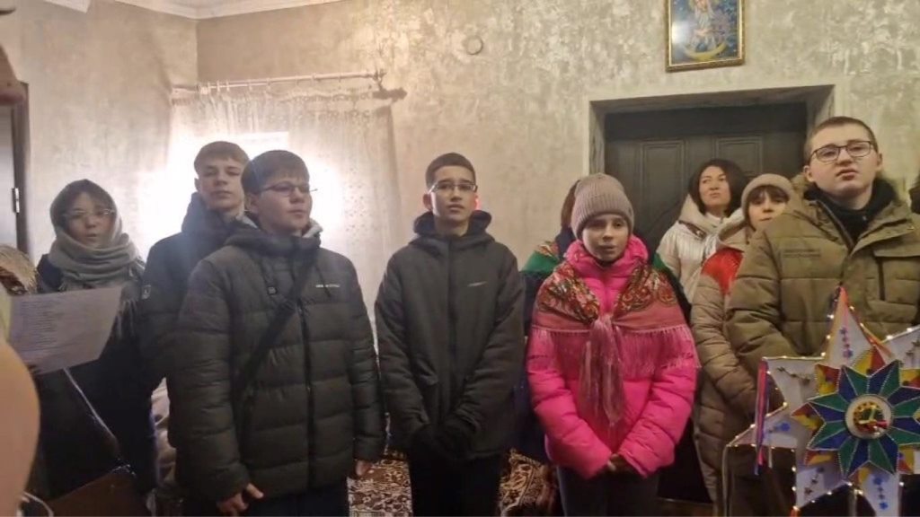 У Боратинській громаді колядували на підтримку ЗСУ