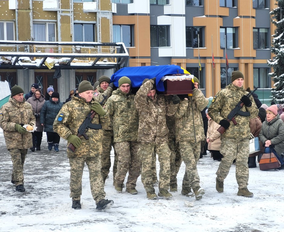 У Ковелі попрощалися із Захисником Юрієм Мельником
