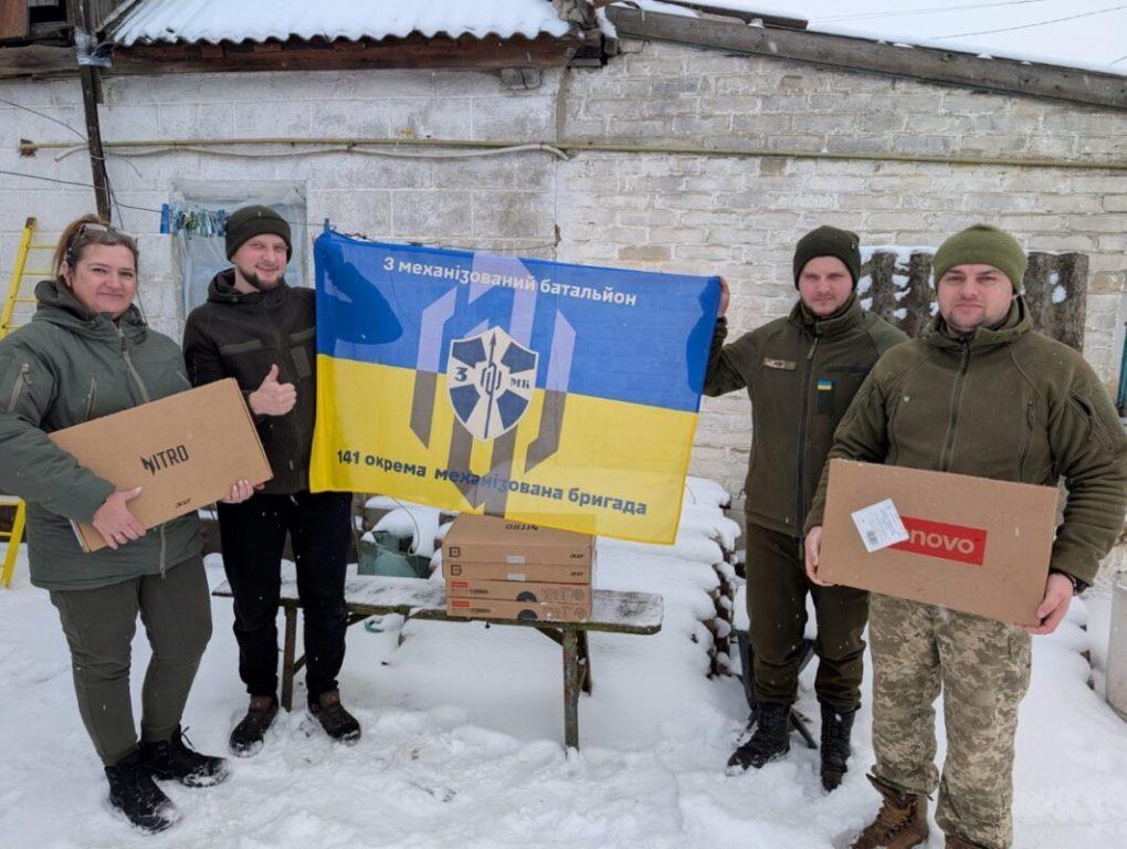 Військові отримали обладнання від Ковельської громади