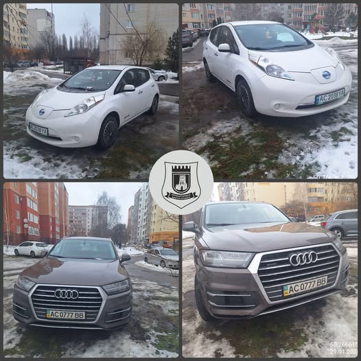 У Луцьку муніципали виявили порушення правил паркування на вулиці Героїв-добровольців