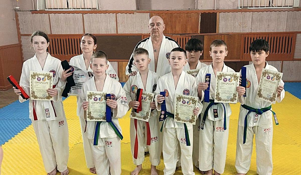 У рожищенських таеквондистів відбулася атестація на пояси
