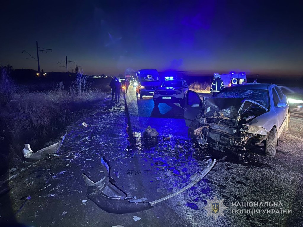 У ДТП у селі Дачне травмувалися четверо осіб